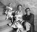 Bette Davis y Gary Merrill con sus hijos: Barbara, Michael y Margot ...