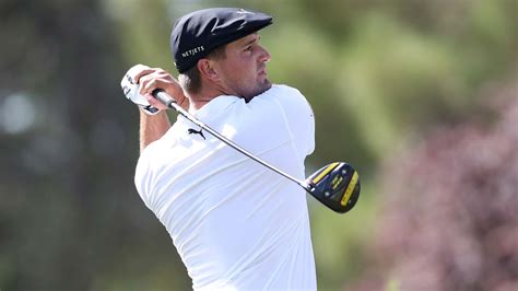 Bryson dechambeau hits his tee shot on the sixth hole during the. Bryson DeChambeau's Masters game plan is gaining traction ...