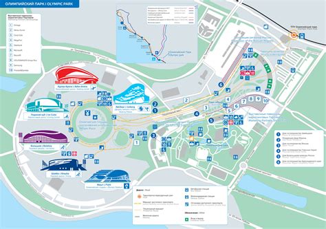 Sochi 2014 Maps Architecture Of The Games
