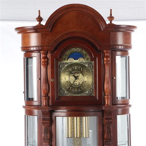 ridgeway curio grandfather clock ebth