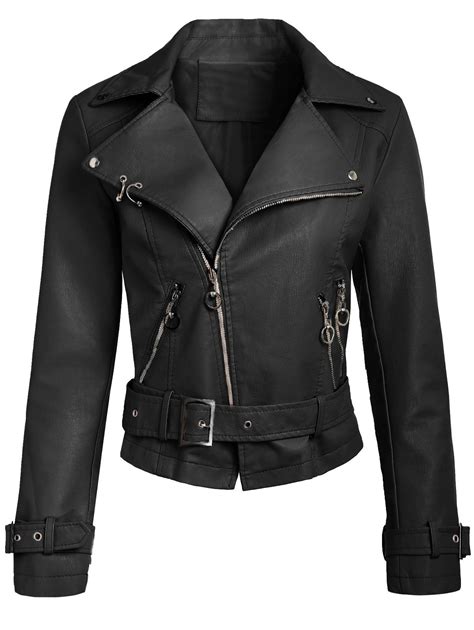 black faux leather jacket faux leather belts faux leather jackets halloween sweatshirt