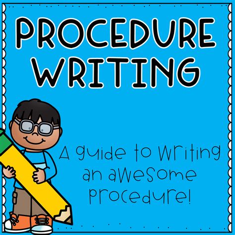 Procedure Writing Introduction Digital Top Teacher