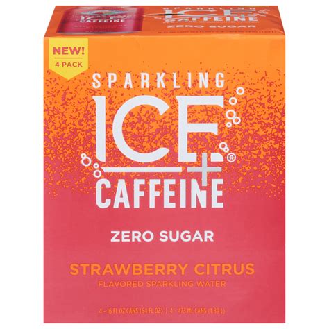 Save On Sparkling Ice Sparkling Water Caffeine Strawberry Citrus Zero