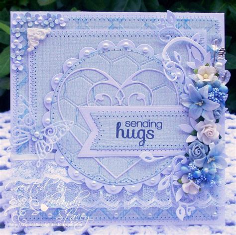A Sprinkling of Glitter: Sending Hugs - Simon Says Stamp DT Card