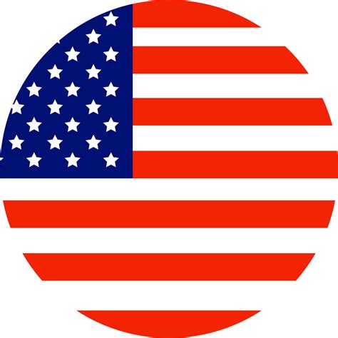 Circle Flag Of Usa 11571446 Png