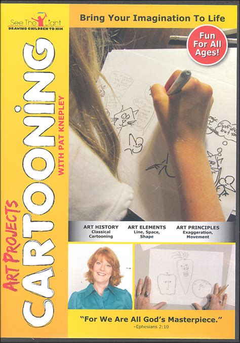 Art Projects Cartooning Dvd See The Light