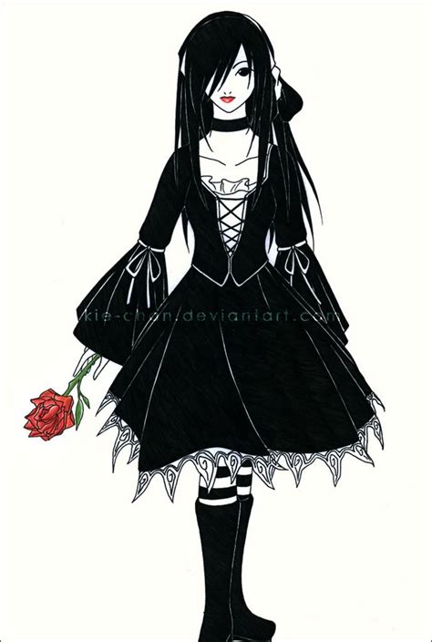 The Wallflower Anime Goth Girl Group Image For The Circle Of Vampires