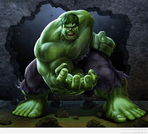 Download The Incredible Hulk Hd Wallpaper By Alexandral Incredible