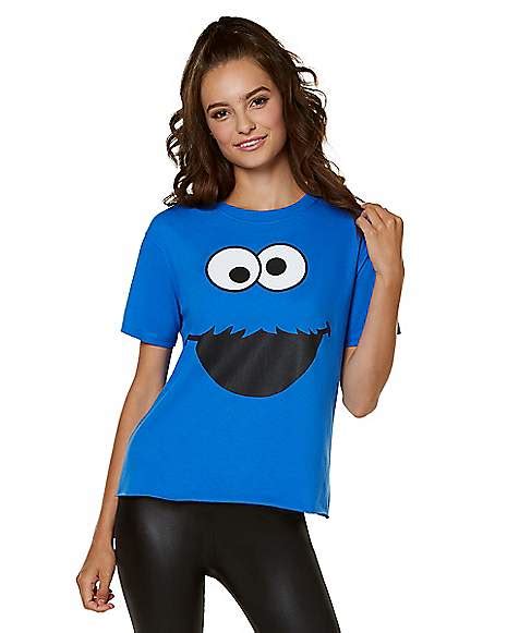Adult Cookie Monster T Shirt Sesame Street