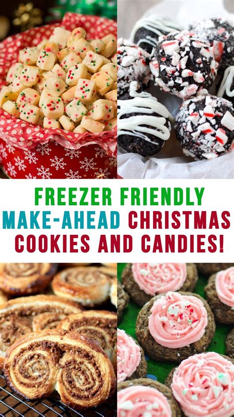 Christmas cookies that freeze well recipe : Freezer Friendly, Make-Ahead Christmas Cookies and Candies! | Christmas food treats, Freezable ...