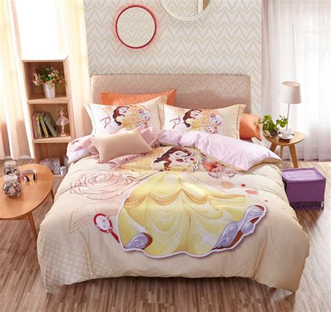 Buy princess bed sets in tbdress, you will get the best service and high discount. Disney Princess Belle Bedding Set for Kids Girls & Teens ...