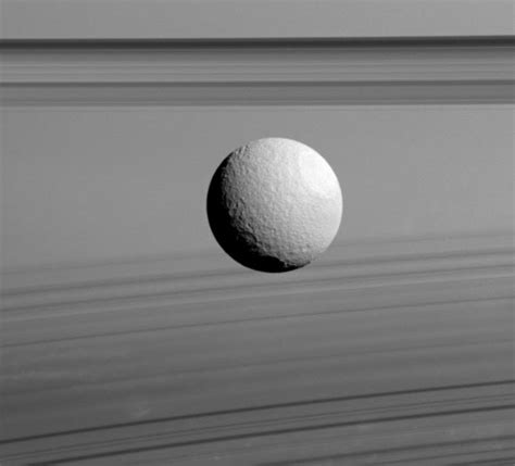 Nasas Cassini Spacecraft Captures Breathtaking View Of Saturns Moon