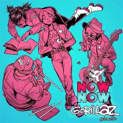 The Now Now Gorillaz Fan Art Gorillaz Band 2d And Noodle Gorillaz