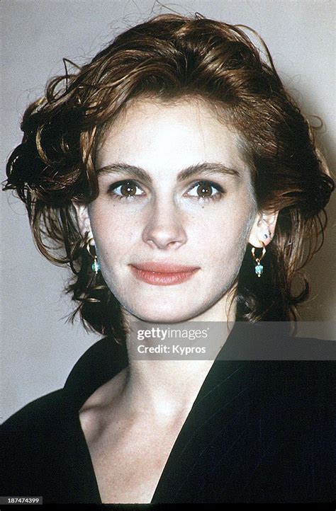 American Actress Julia Roberts Circa 1990 Nachrichtenfoto Getty Images