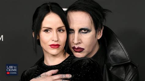 marilyn manson sex assault probe handed to la district attorney youtube