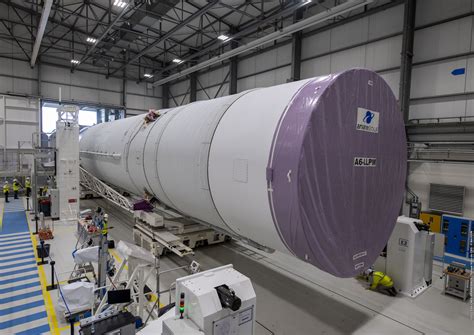 Esa Ariane 6 Lower Stage At Europes Spaceport