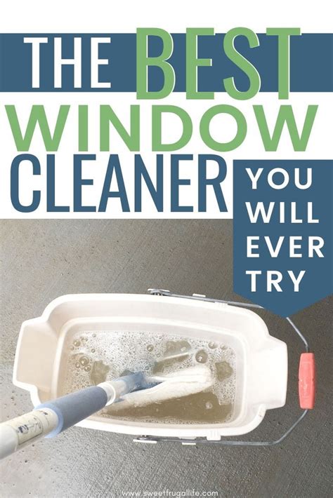 Homemade Outdoor Window Cleaner Sweet Frugal Life Recipe Window Cleaner Clean Outdoor