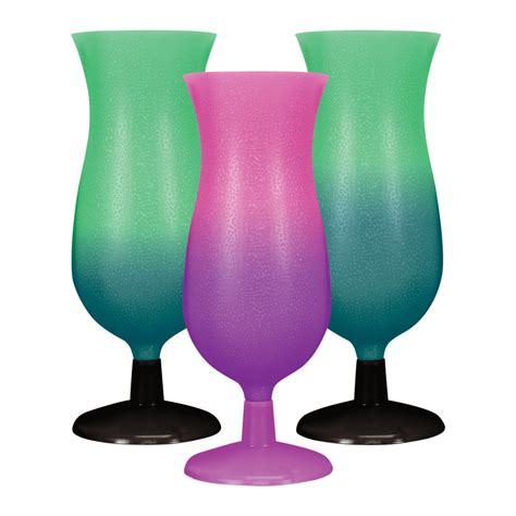 Color Changing Plastic Cups (15 oz. Hurricane Cups) - 140/Case