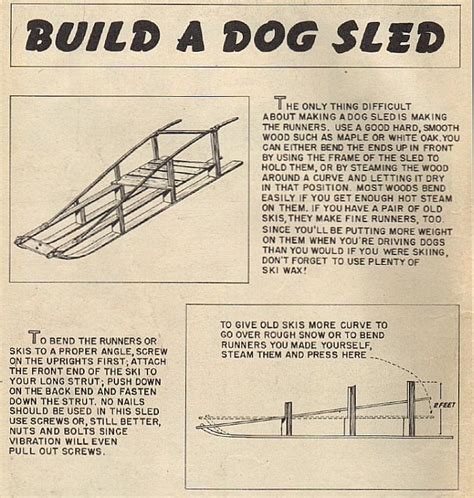 Men Of Steele How To Build A Dog Sled