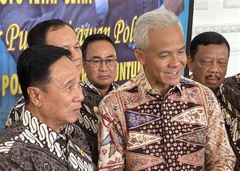 Hut Purnawirawan Polri Ganjar Ajak Berkomitmen Jaga Bangsa