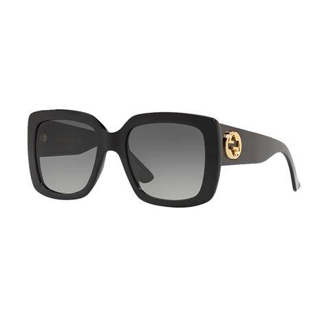Womens Gg Square Sunglasses Black Gucci Touch Of Modern