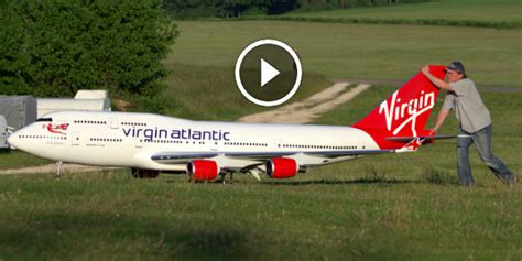 Presenting The New Largest Rc Aeroplane In The World Boeing 747 400
