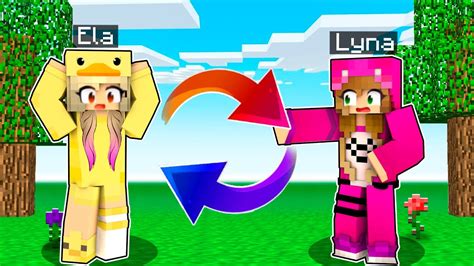Lyna Y Ela Intercambian Cuerpos En Minecraft Youtube