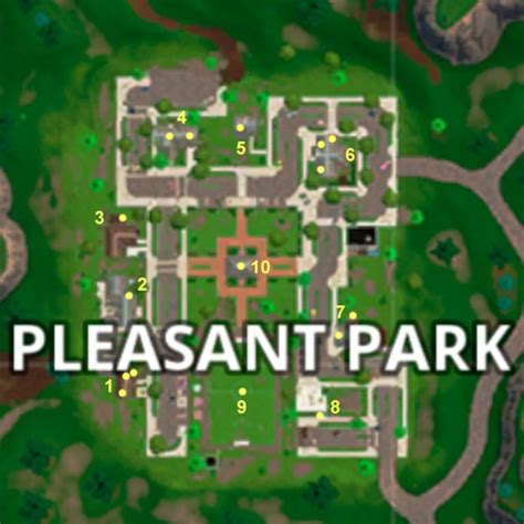 Fortnite Battle Royale All Chest Locations In Pleasant Park Pwrdown