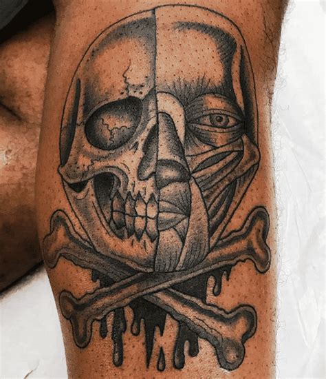 Skull And Crossbones Tattoo Design Ideas Images