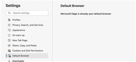 How To Make Microsoft Edge As Default Browser