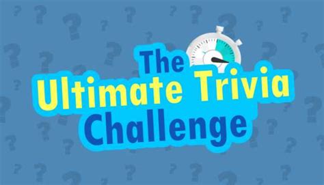 The Ultimate Trivia Challenge Steam News Hub