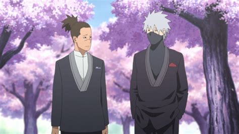 Both Sensei Kakashi And Iruka At Natures Wedding Day Kakashi 21