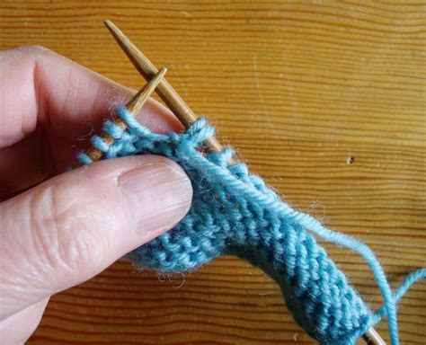 At the end of the row, transfer the needle with the stitches to your left hand, then purl every stitch in the next row. Knitting Now and Then: Neat Shoulder Seams