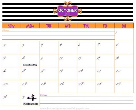Blooming Homestead Calendar Calendar Printables Free Printable