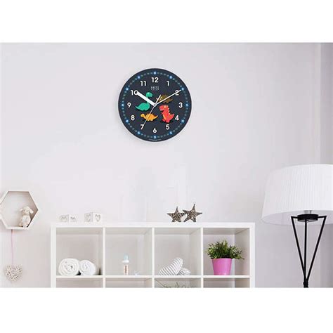 Happy Virus Teaching Clock With Silent Movement Educational Clock