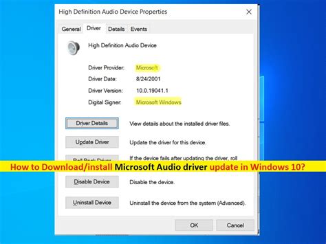 Windows10でmicrosoftaudioドライバーアップデートをダウンロードまたは再インストールする 手順 Techs And Gizmos