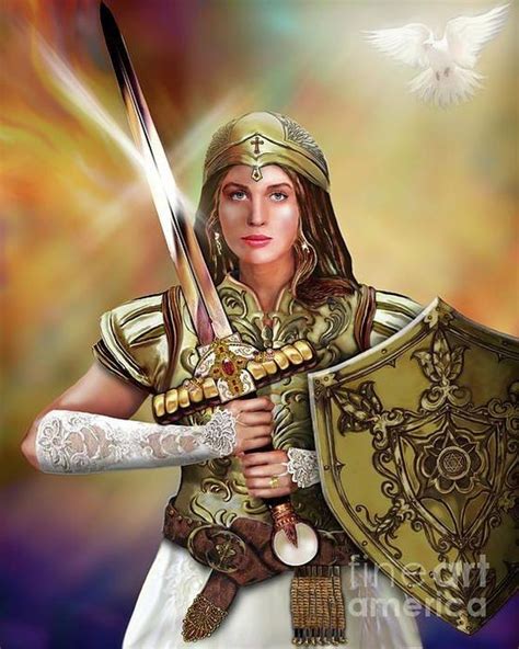 Mujer Guerrera De Dios Con Espada Gettygator