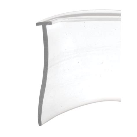 If you have a maxx shower base, you would have been better off. Slide-Co 194342 5/32 in. x 36 in. Clear Vinyl, Tee, Shower ...