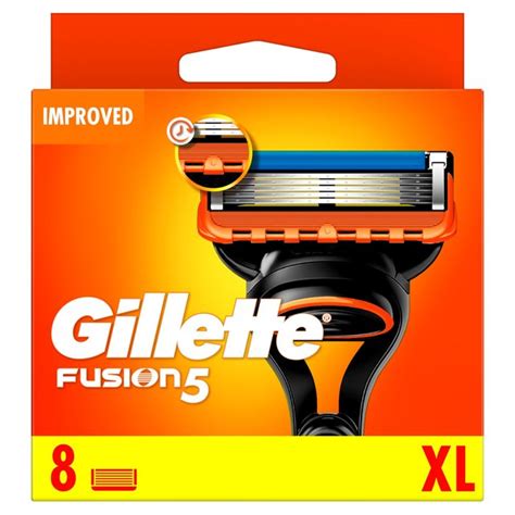 gillette fusion 5 razors for men 8 refill razor blades morrisons