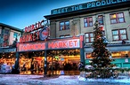 Seattle Pike Place Market At Christmas | Seattle's famous Pi… | Flickr
