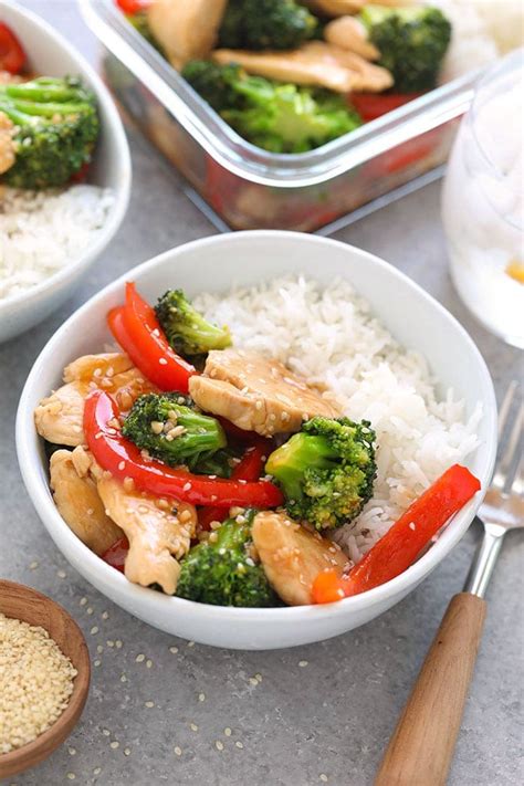 Chicken And Broccoli Stir Fry 30 Minutes Fit Foodie Finds