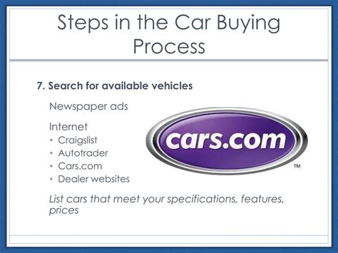 Ppt Buying A Car Powerpoint Presentation Free Download Id1614707