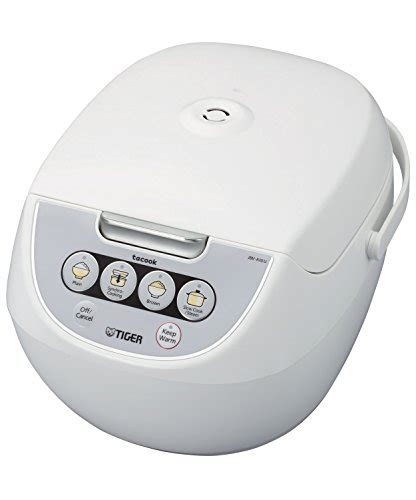 TIGER JBV A10U 5 5 Cup Uncooked Micom Rice Cooker With Food Steamer