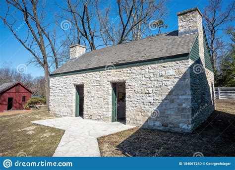 Slave Quarters On A Plantation In The South Royalty Free Stock