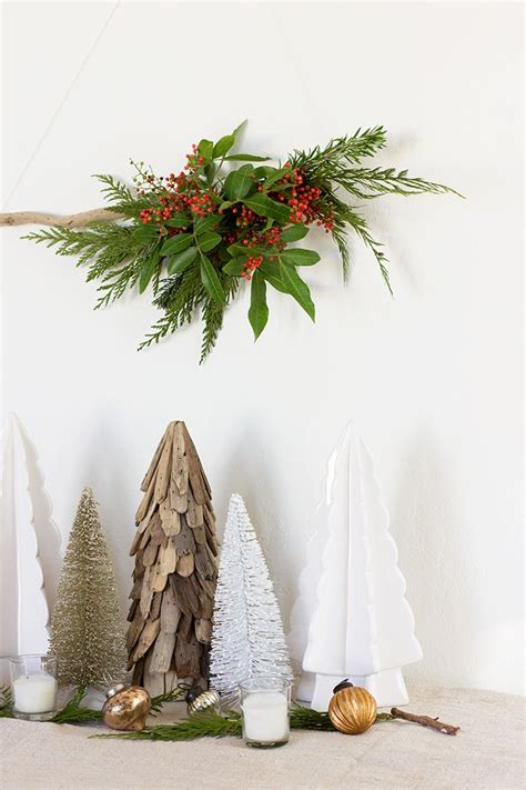 Try Making A Handmade Wreath Using Foraged Or Store Bought Greenery And