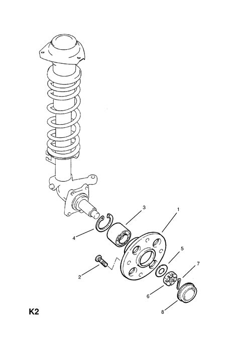 Opel Rascal Front Hub Opel Epc Online