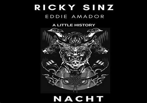 Ricky Sinz “a Little History” Feat Eddie Amador A Master Of