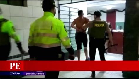 Policía Detuvo A Hombre Que Acuchilló A Su Padre En Ventanilla Video Videos Correo
