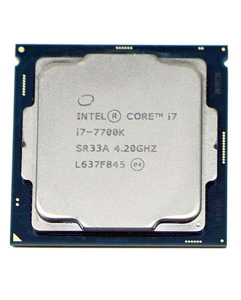 Intel Core I7 7700k Processor
