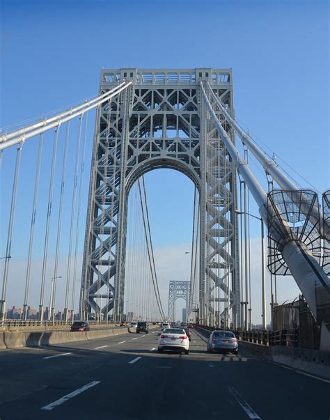 Clear Sailing On The Gwb George Washington Bridge Between Flickr